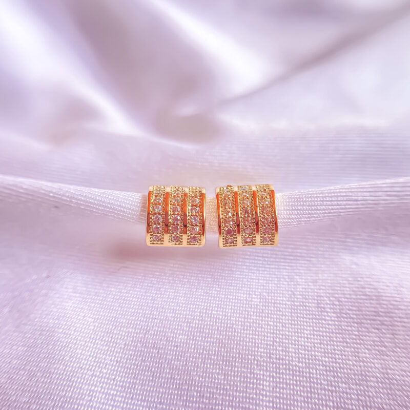 Brinco Delicado 3 fileiras de Zircônias