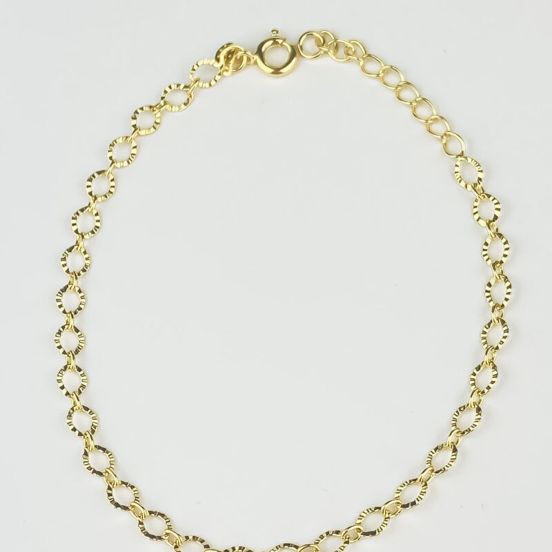 Pulseira Elos Ouro Clássico