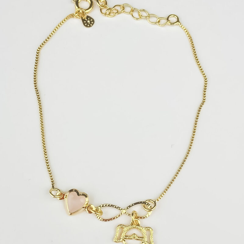 Pulseira Amor Infinito com pingente Menina