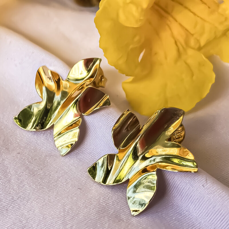 Brinco Flor de Ouro