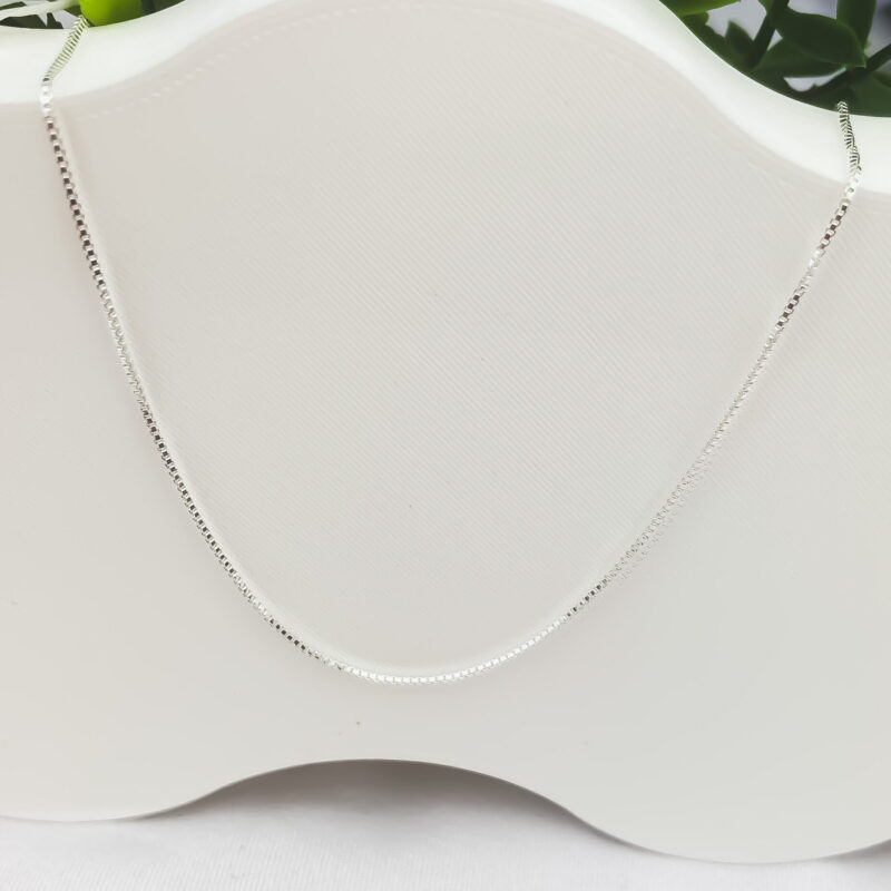 Corrente Veneziana Fino Prata 925 45cm