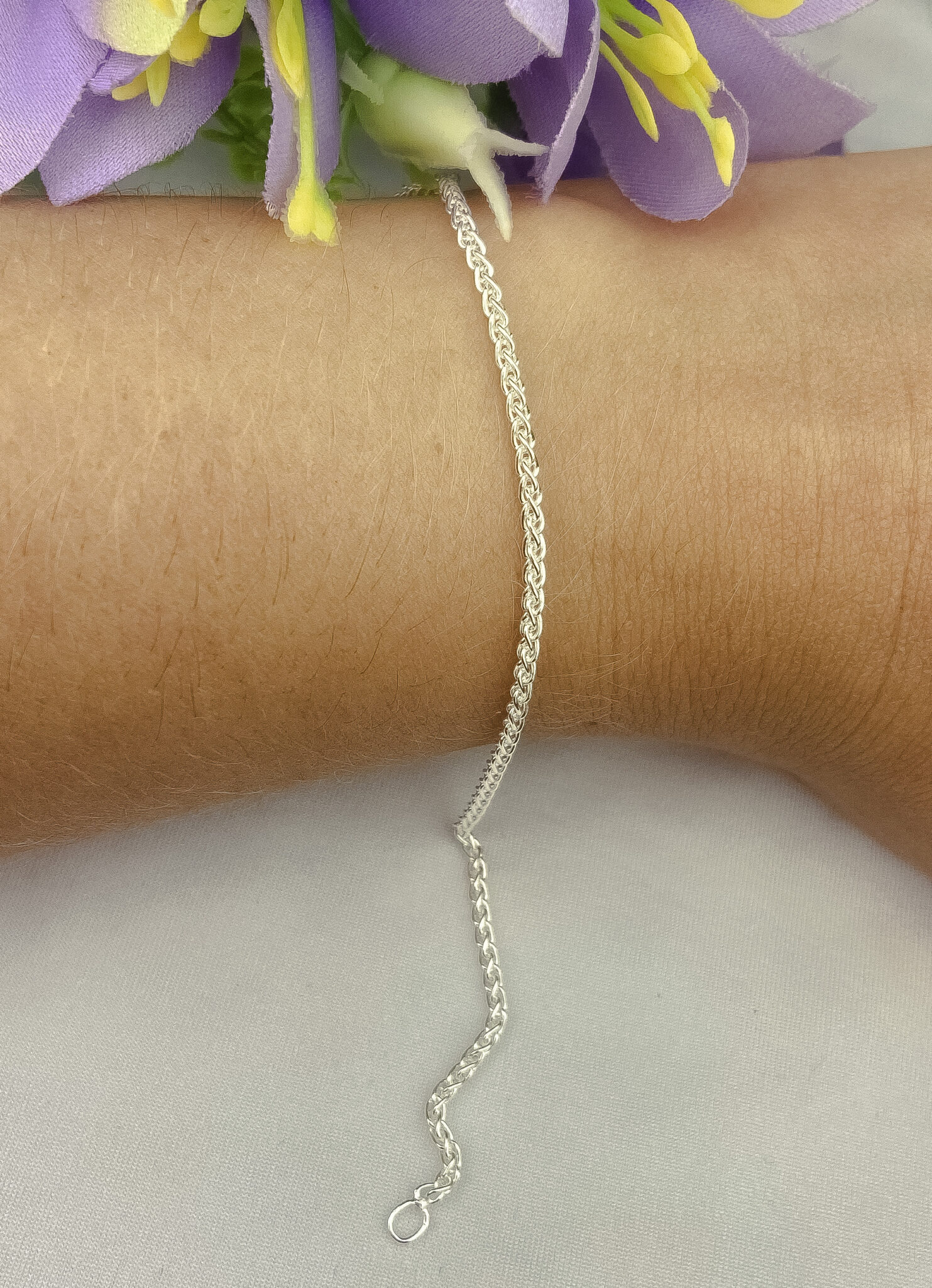 Pulseira Corrente Elegância Prata 925 - Image 3