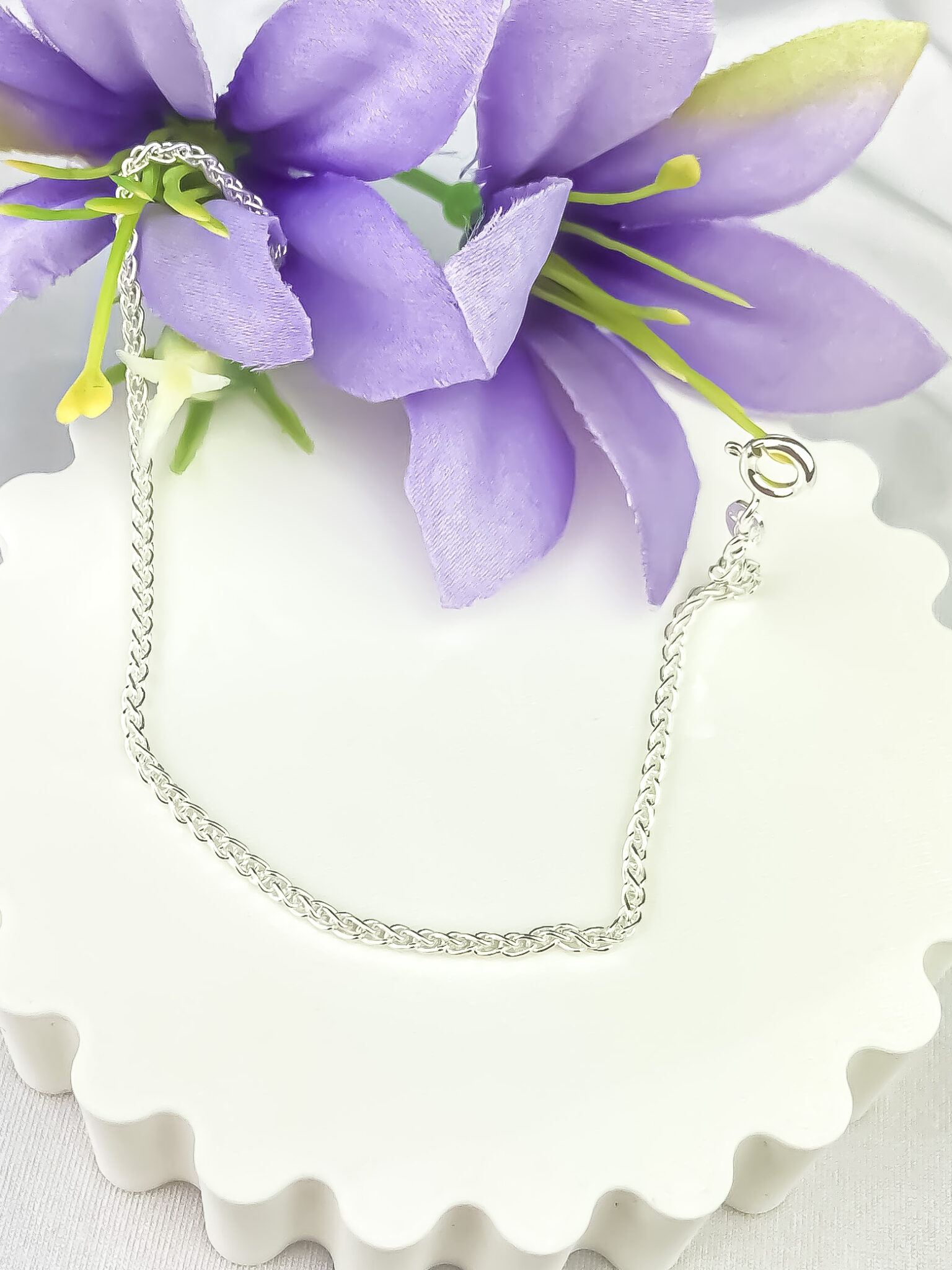 Pulseira Corrente Elegância Prata 925 - Image 2